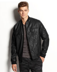 levis leather bomber