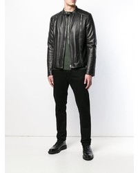 Les Hommes Fitted Zip Jacket