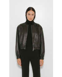 Helmut Lang Cropped Leather