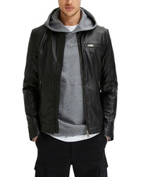 Selected Homme Iconic Classic Leather Jacket