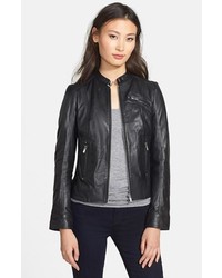 Lamarque Quilted Leather Jacket
