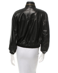 A.L.C. Leather Bomber Jacket