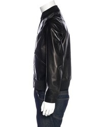 Oamc Leather Bomber Jacket W Tags