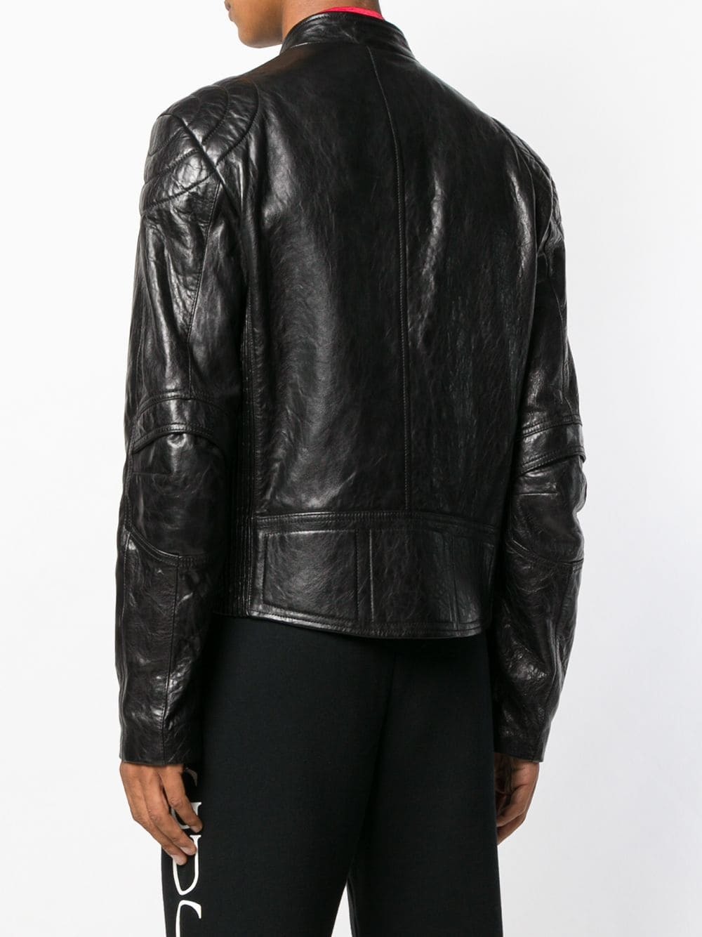 Gucci Leather Jacket, $3,949 | farfetch.com | Lookastic