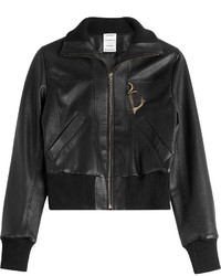 Anthony Vaccarello Leather Jacket