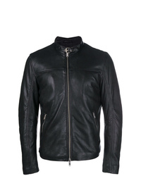 Dondup Leather Racer Jacket