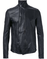 Julius Leather Zip Jacket