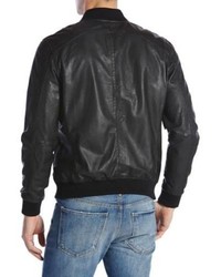 Lucky Brand Leather Bomber