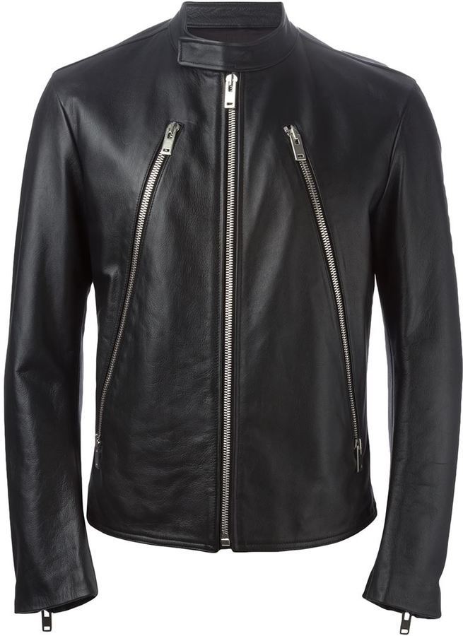 Maison Margiela Stylised Biker Jacket, $2,690 | farfetch.com | Lookastic