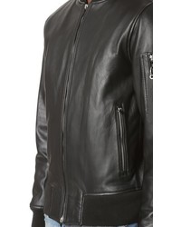rag & bone Manston Leather Bomber Jacket