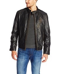 Andrew Marc Marc New York By Radford Distressed Leather Jacket