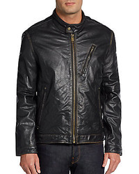 Marc New York Radford Leather Moto Jacket