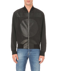 McQ by Alexander McQueen Mcq Alexander Mcqueen Leather Pattern Shell Bomber Jacket