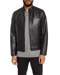 Theory Morvek L Rhodes Regular Fit Leather Jacket