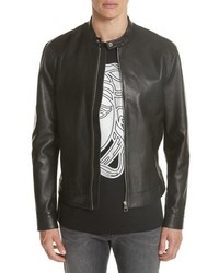 Versace Collection Moto Leather Jacket