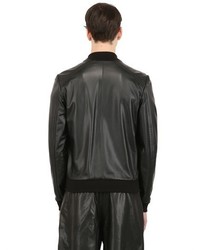 Nappa Leather Bomber Jacket