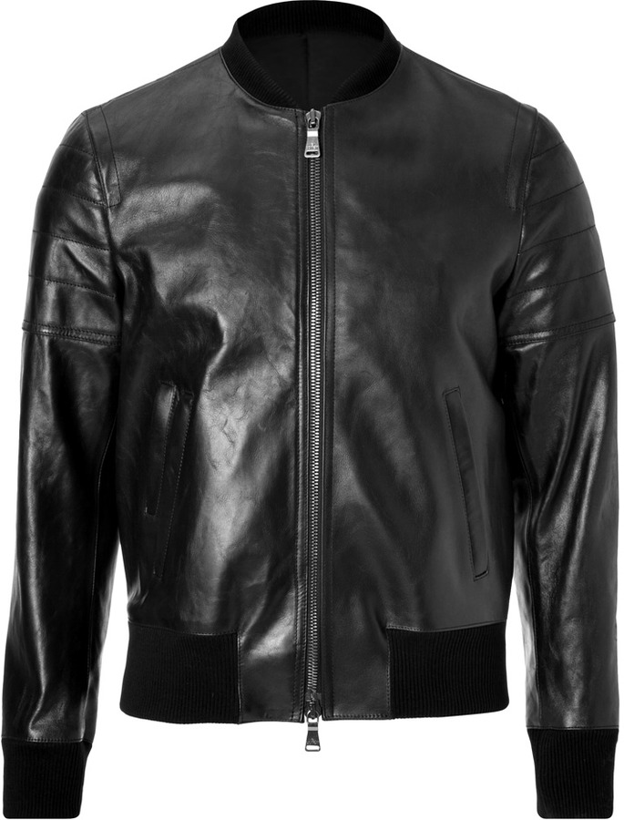 Neil Barrett Leather Bomber Jacket | Where to buy & how to wear
