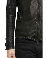 Giorgio Brato Patchwork Nappa Leather Jacket