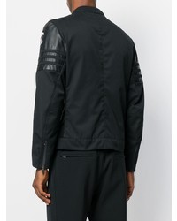 Fendi Perforated Leather Bomber Jacket