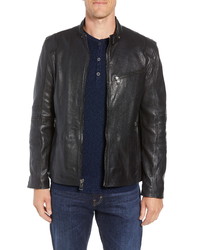 Andrew Marc Quilted Leather Moto Jacket