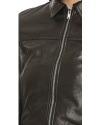 R 13 R13 Berlin Leather Jacket