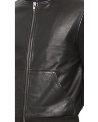 OAK Shell Leather Bomber Jacket