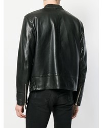DSQUARED2 Zipped Leather Jacket