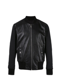 Versus Zipped Leather Jacket