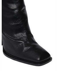 Saint Laurent 105mm Jodie Shiny Leather Boots