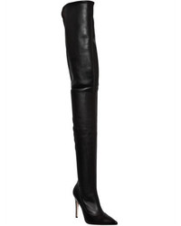 Sergio Rossi 105mm Stretch Nappa Leather Boots