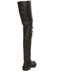 Strategia 30mm Faux Leather Leather Boots