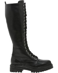 Janet & Janet 30mm Leather Lace Up Boots