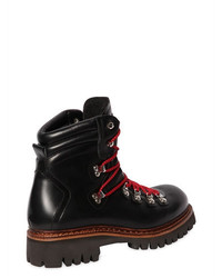 DSQUARED2 50mm Leather Hiking Boots