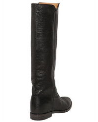 Isabel Marant 70mm Chess Wedged Leather Boots