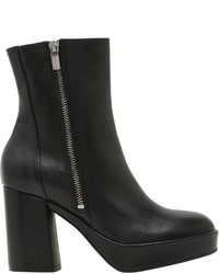 Janet & Janet 75mm Zipped Leather Boots