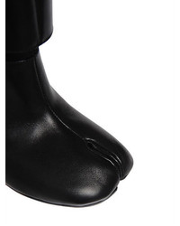 Maison Margiela 80mm Tabi Brushed Leather Boots