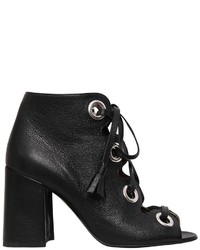 Laurence Dacade 90mm Patsy Lace Up Open Leather Boots