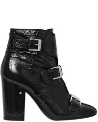 Laurence Dacade 95mm Patou Wrinkled Patent Leather Boots