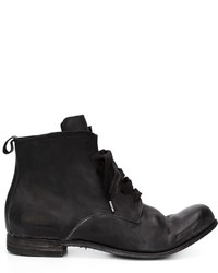 A Diciannoveventitre Distressed Lace Up Boots