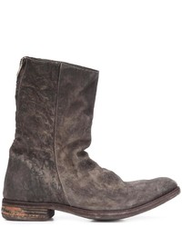 A Diciannoveventitre Peaked Derby Vamp Boots
