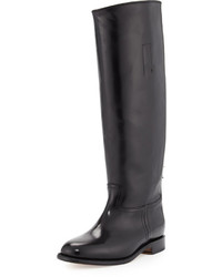 Frye Abigail Riding Leather Boot Black