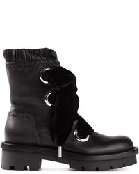 Alexander McQueen Lace Up Boots
