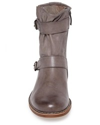 Paul Green Ally Belted Suede Moto Boot