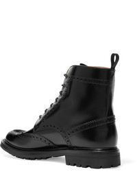 Church's Angelina Glossed Leather Boots Black