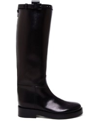 Ann Demeulemeester Leather Riding Boots
