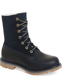 Timberland Authentic Roll Top Faux Fur Lined Boot