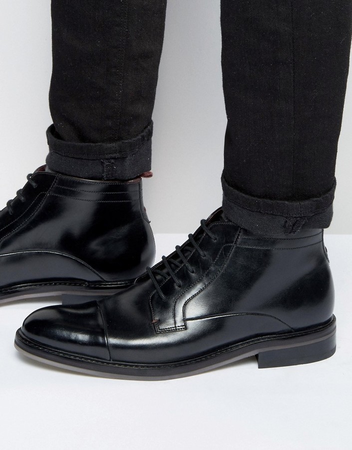 ted baker lace up boots