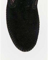 Minnetonka Black Baja Boots
