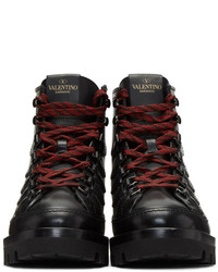 Valentino Black Garavani Hiker Boots
