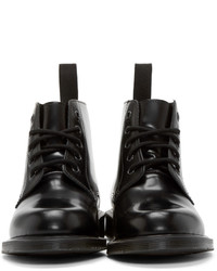 Dr. Martens Black Leather 5 Eye Emmeline Boots